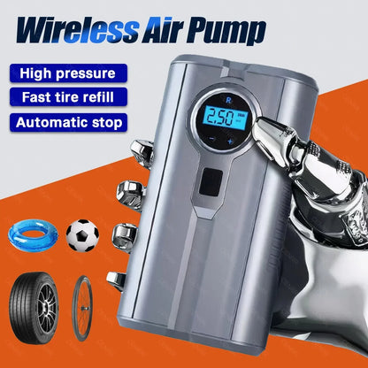 Wireless Electric Air Pump Car Tire Inflator