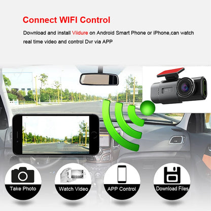 4K Dual Lens Dash Cam with GPS & Night Vision